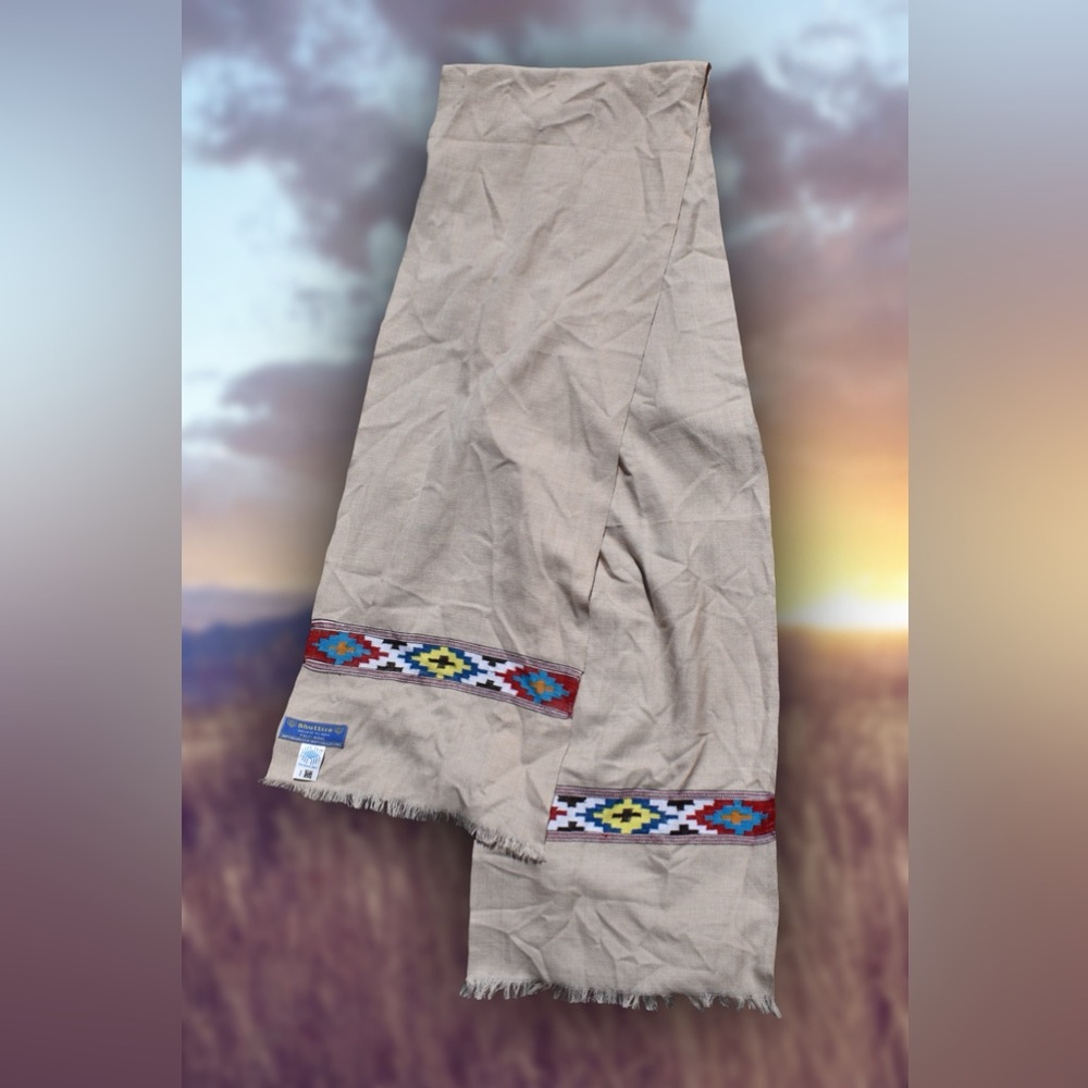Northern India Handmade Bhuttico Scarf